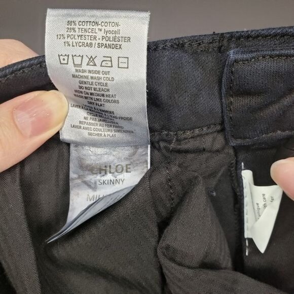 NWT Dl1961 Chloe Ripped Skinny Jeans‎ - Picture 9 of 11